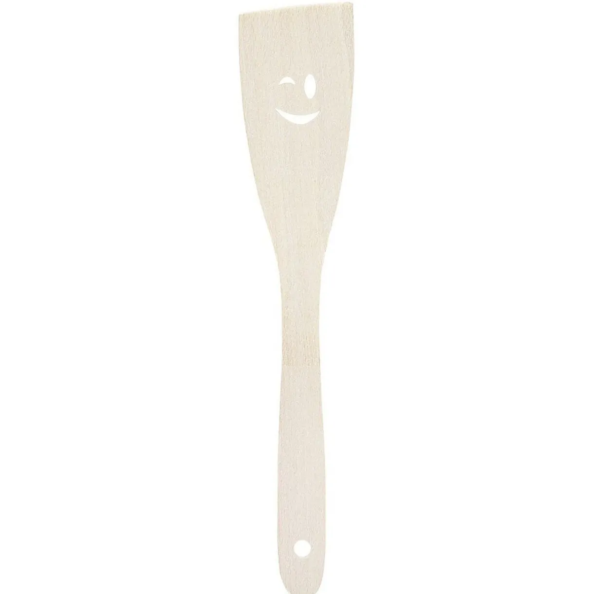 Gifi Spatule en bois design sourire L34 cm Discount