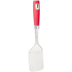 Gifi Spatule en inox avec manche en polypropylène rouge Sale