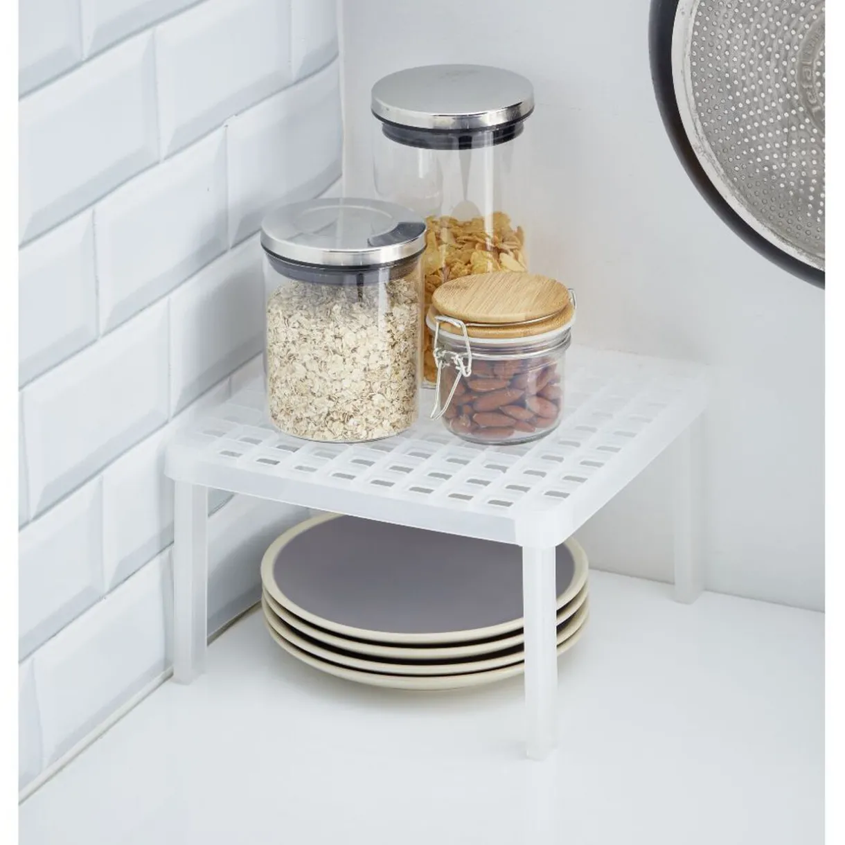 Gifi Étagère carrée cuisine blanc Hot