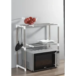 Gifi Étagère télescopique spéciale micro ondes 2 niveaux Outlet