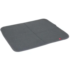 Gifi Tapis égouttoir gris pour évier 45x39cm Clearance