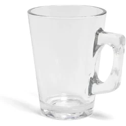 Gifi Tasse à café 18,5cl en verre transparent Hot
