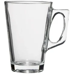 Gifi Tasse à café en verre transparent x3