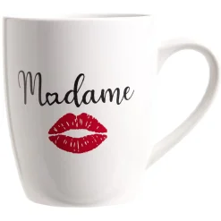 Gifi Tasse en céramique Monsieur ou Madame H12 cm Sale
