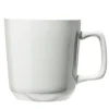 Gifi Tasse en grès carrée gris avec anse Ø9,4xH10cm 420ml Online