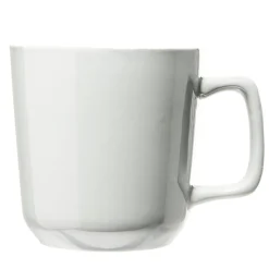 Gifi Tasse en grès carrée gris avec anse Ø9,4xH10cm 420ml Online