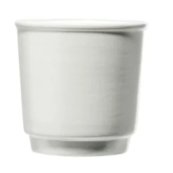 Gifi Tasse en grès espresso sans anse bleu intérieur blanc 9cl Ø6,2xH6,2cm Best