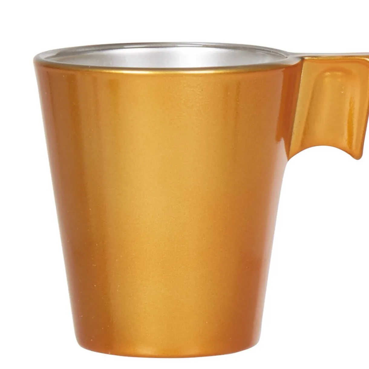 Gifi Tasse en verre métallisé Luminarc multicolore x4 Hot