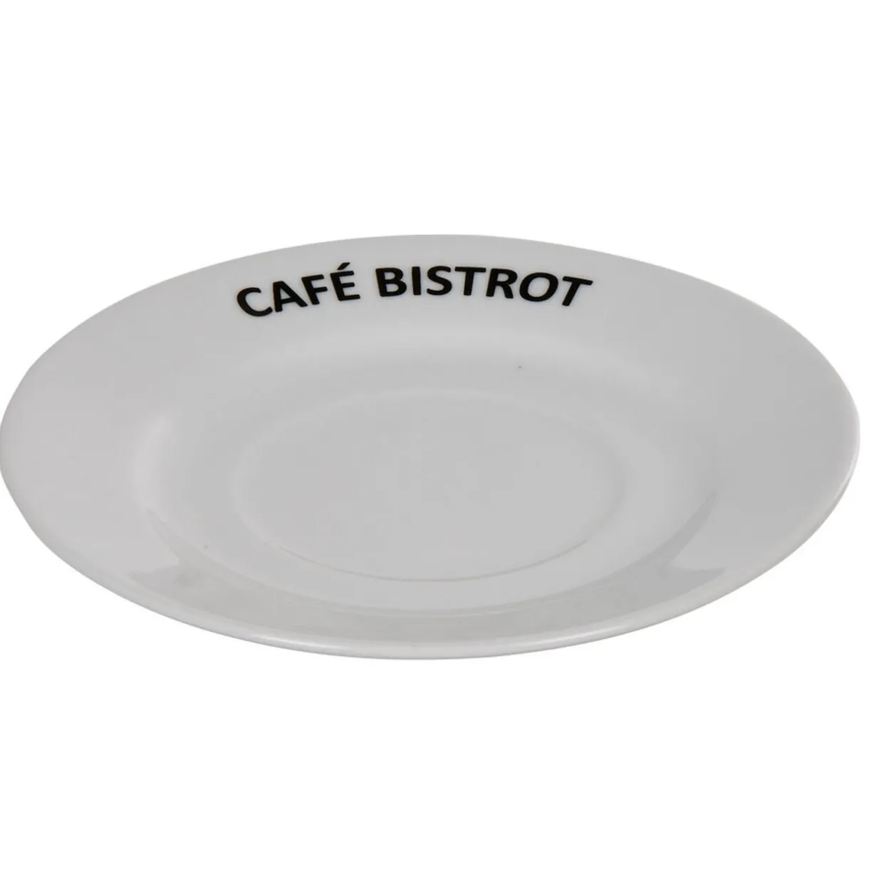 Gifi Tasse expresso et sous tasse café bistrot blanc x 4 Hot