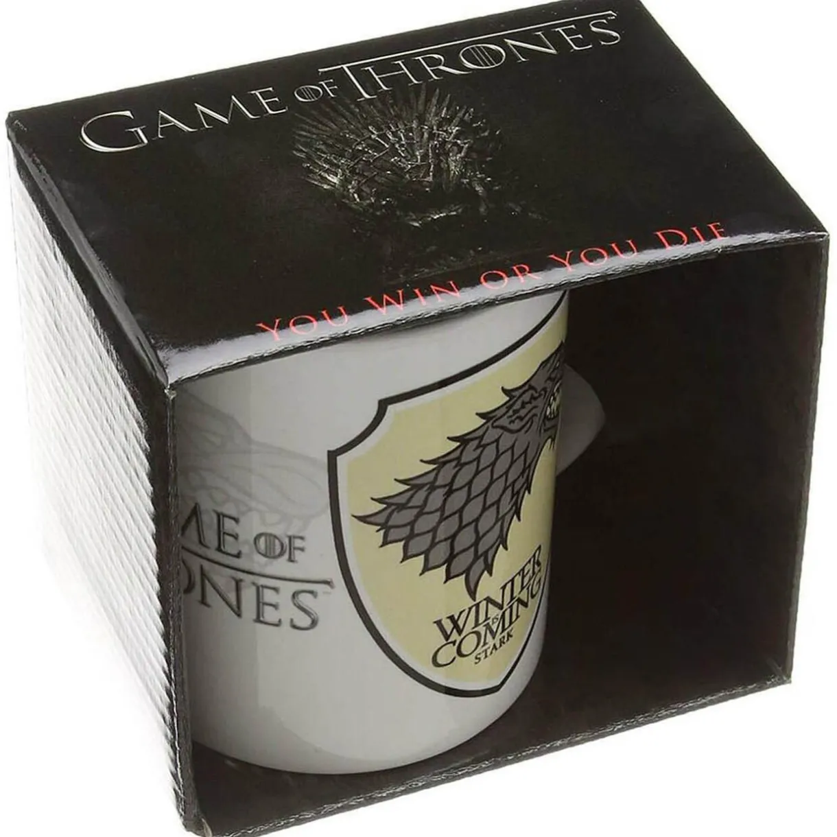Gifi Tasse Game of Thrones céramique imprimé Le Loup Gris Stark Discount