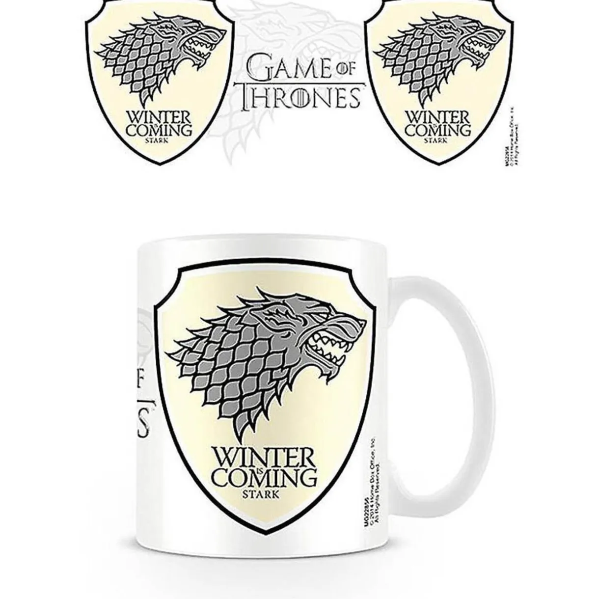 Gifi Tasse Game of Thrones céramique imprimé Le Loup Gris Stark Discount