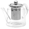 Gifi Théière en verre avec infuseur inox 900ml Outlet