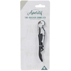 Gifi Tire bouchon limonadier noir argenté