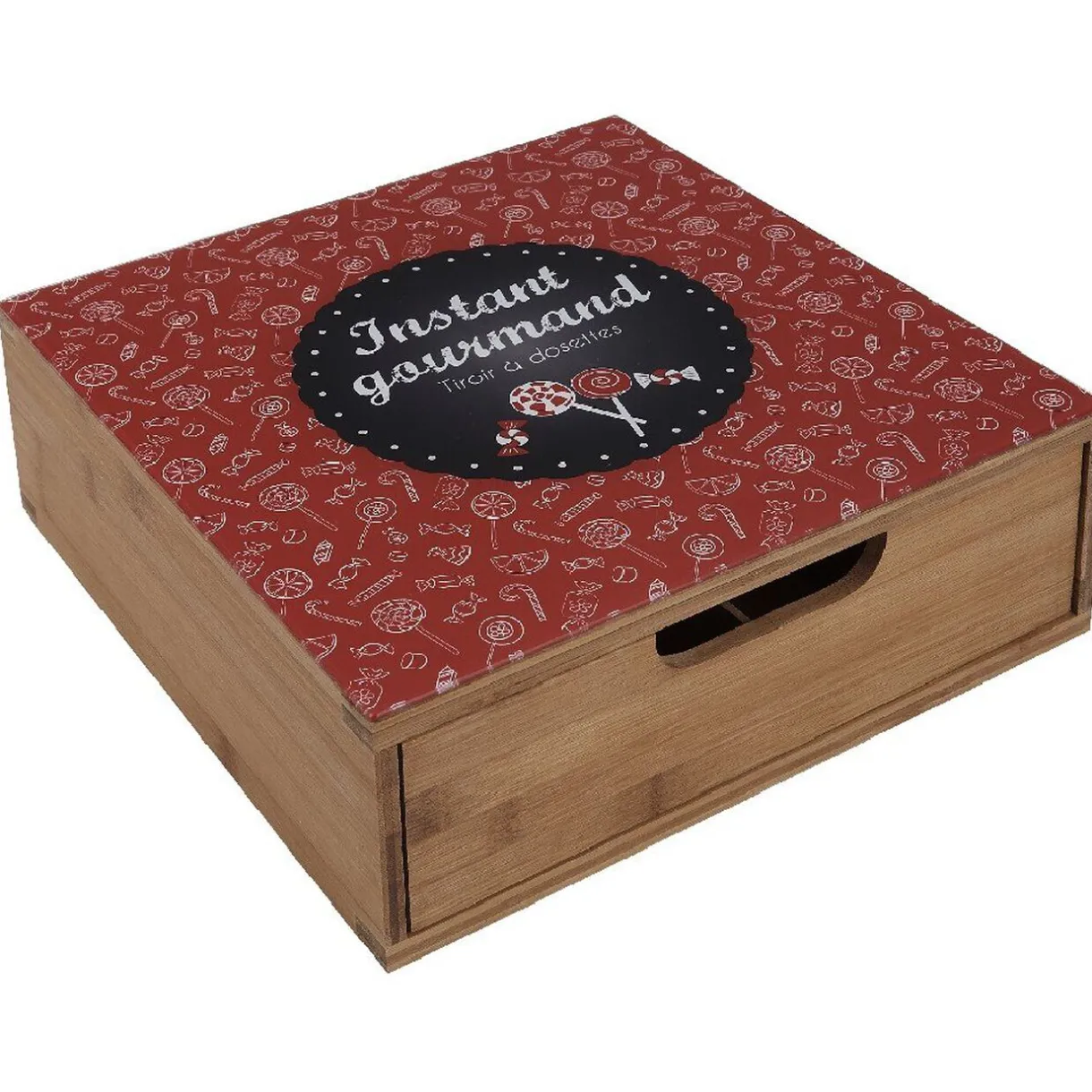 Gifi Tiroir à dosettes design Instant gourmand Hot