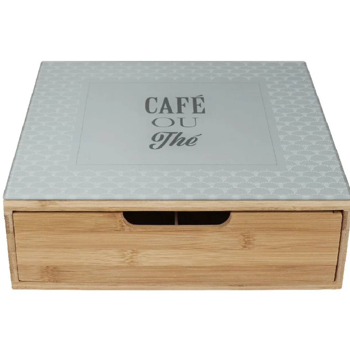 Gifi Tiroir toutes dosettes design "Café ou thé" Discount