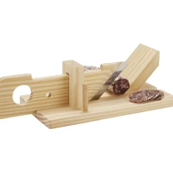 Gifi Trancheuse manuelle à saucisson bois naturel et inox Sale