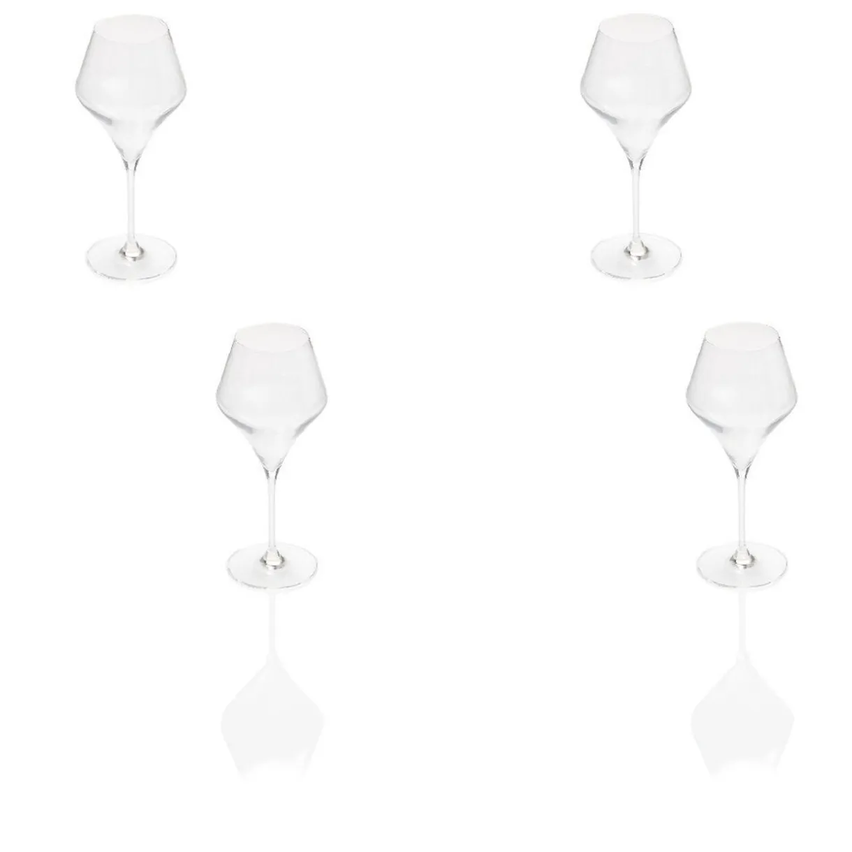 Gifi Verre à eau cristallin 38 cl x4 Best