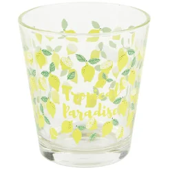 Gifi Verre à eau motifs fruits exotiques 25,5 cl - Summer time