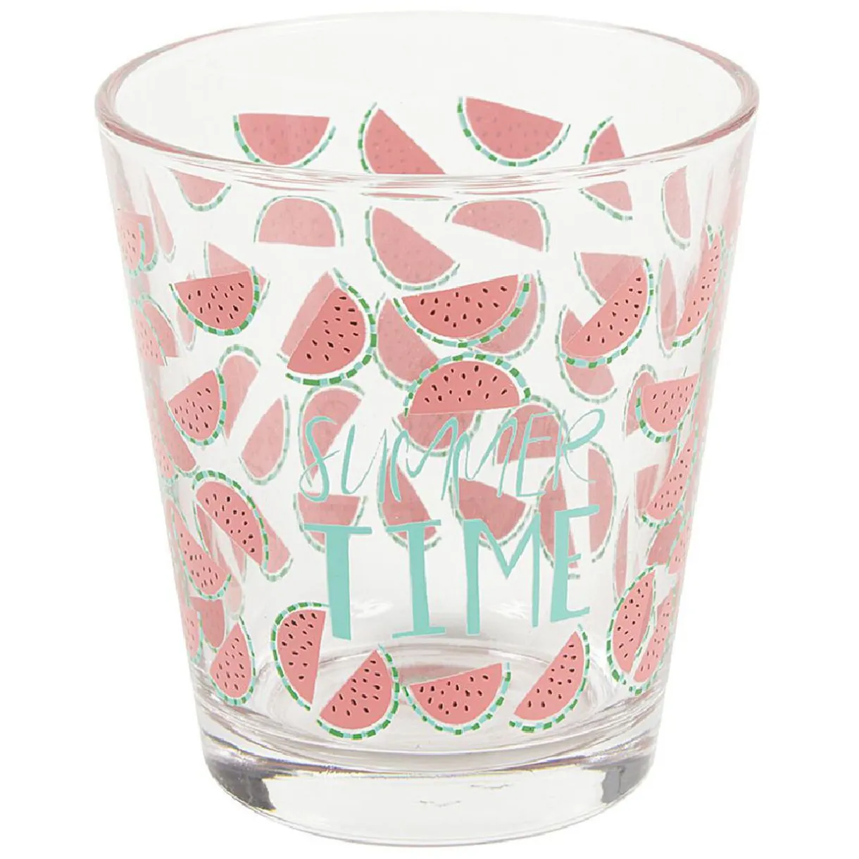 Gifi Verre à eau motifs fruits exotiques 25,5 cl - Summer time