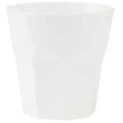 Gifi Verre à facette en plastique x4