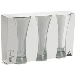 Gifi Verre à pastis 19cl x3