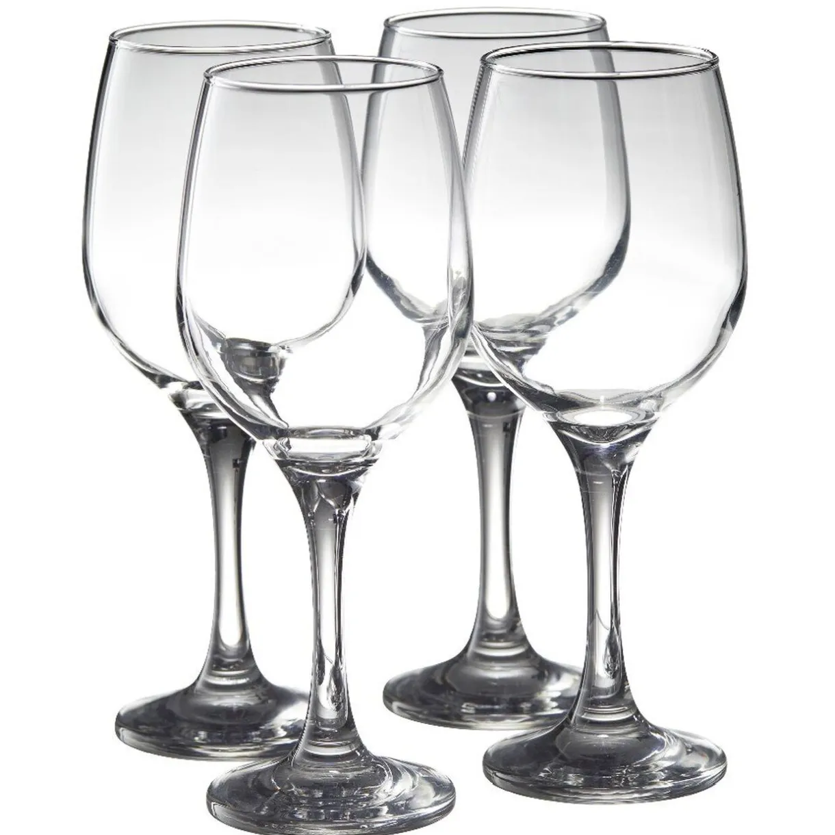Gifi Verre à vin à pied en verre x 4 Outlet