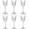 Gifi Verre à vin Lady Diamond transparent 19 cl x6