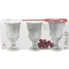 Gifi Verre à vin pied Elba x3