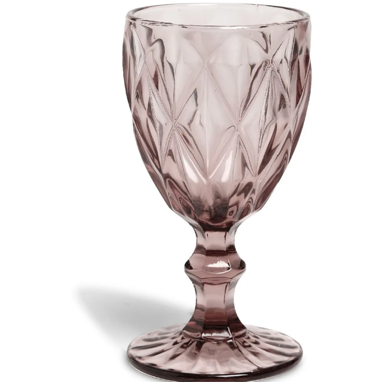 Gifi Verre à vin violet relief Best