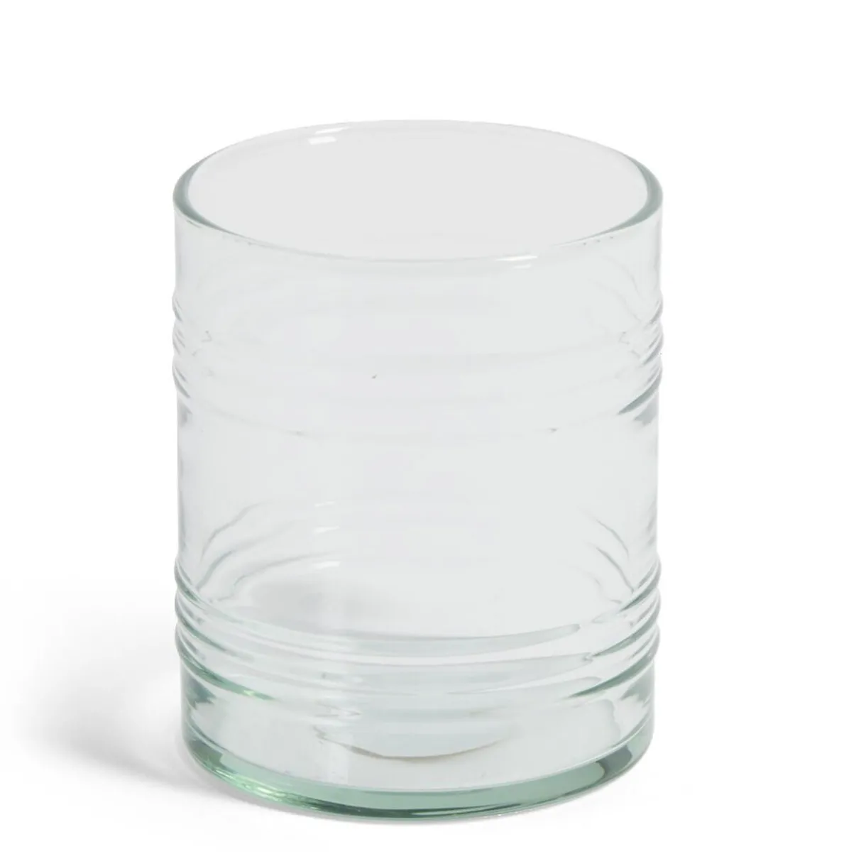 Gifi Verre bas 28cl en verre recyclé transparent Ø7,7xH8,5cm New