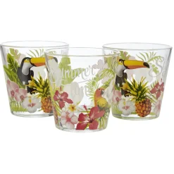 Gifi Verre bas Nadia Jungle x 3 Outlet