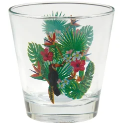 Gifi Verre bas style tropical motif toucan 25cl Online