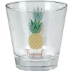 Gifi Verre bas style tropical motif ananas 25cl Online