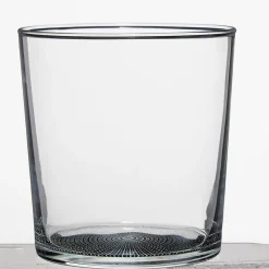 Gifi Verre bas transparent fond imprimé 34,5 cl