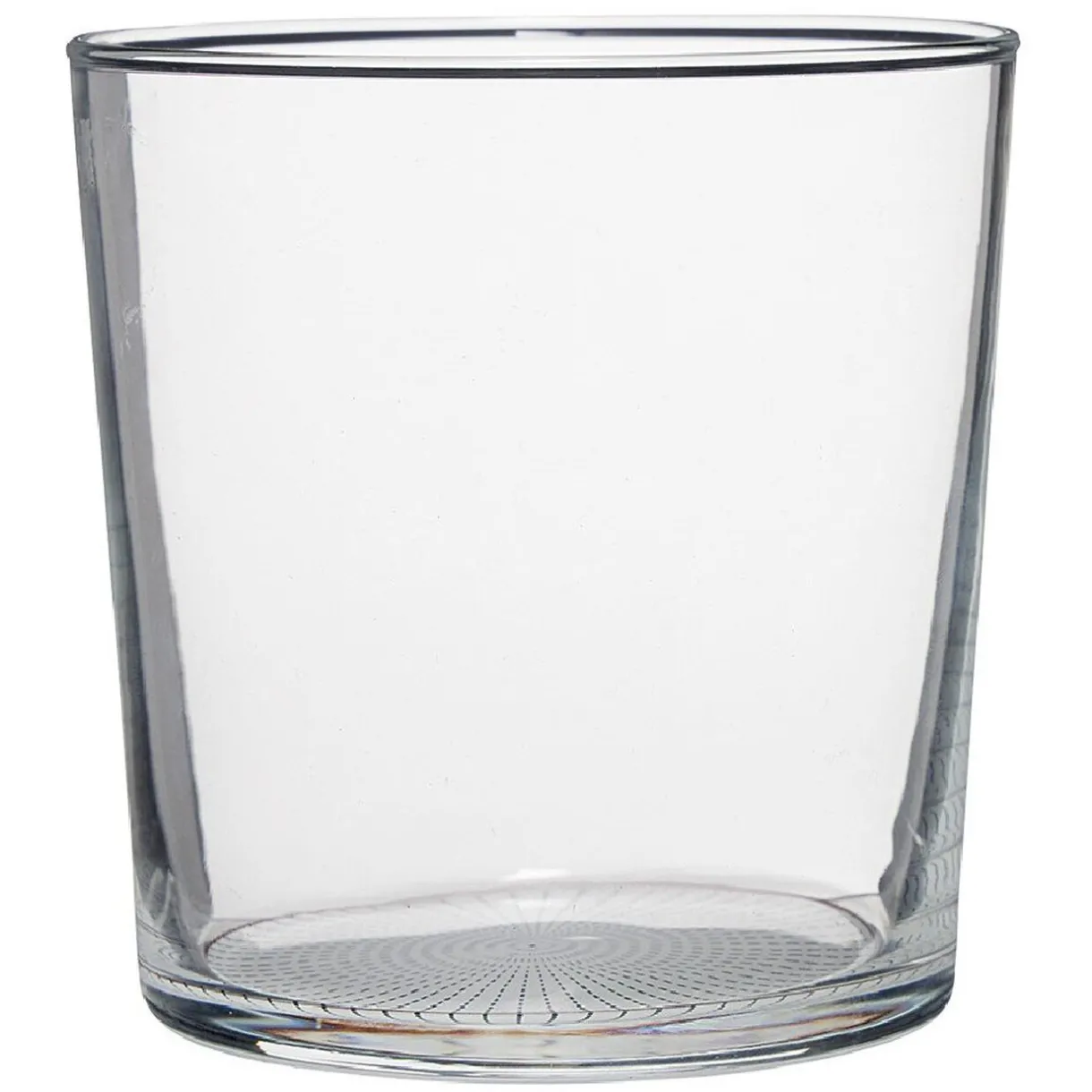 Gifi Verre bas transparent fond imprimé 34,5 cl