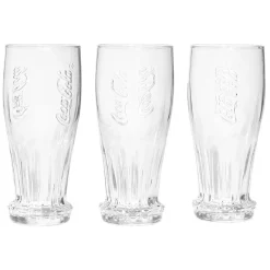 Gifi Verre Coca-Cola transparent x3