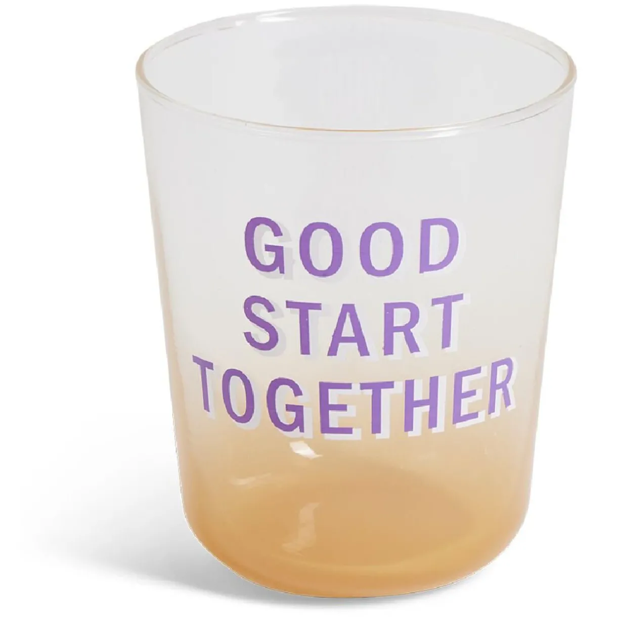 Gifi Verre coloré avec message 315ml Best