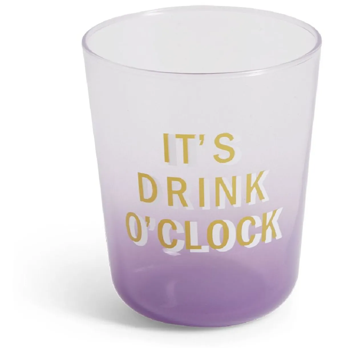 Gifi Verre coloré avec message 315ml Best