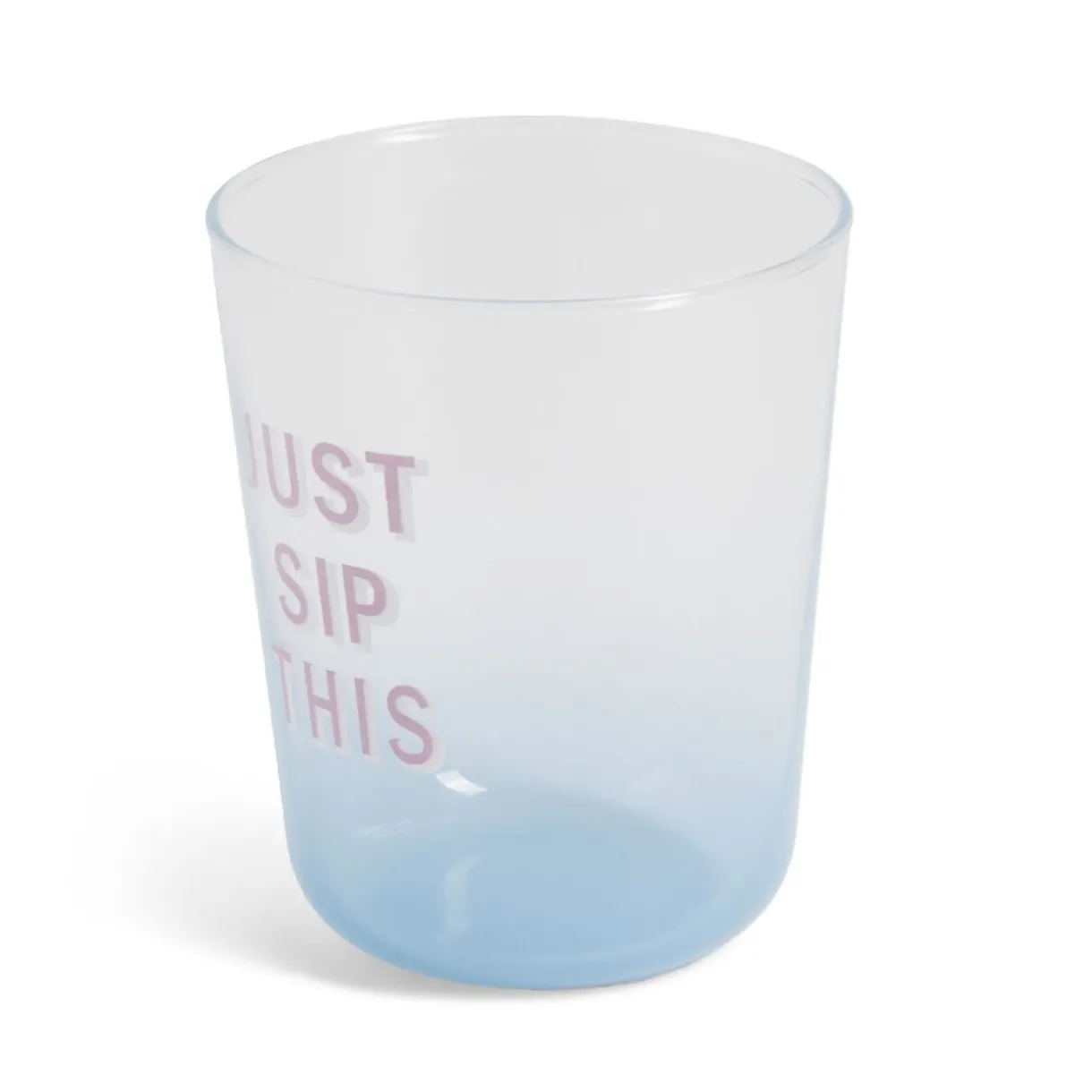 Gifi Verre coloré avec message 315ml Best