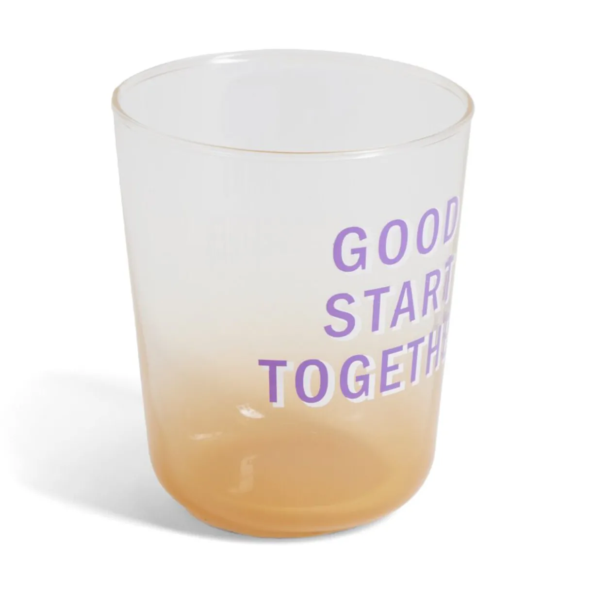 Gifi Verre coloré avec message 315ml Best