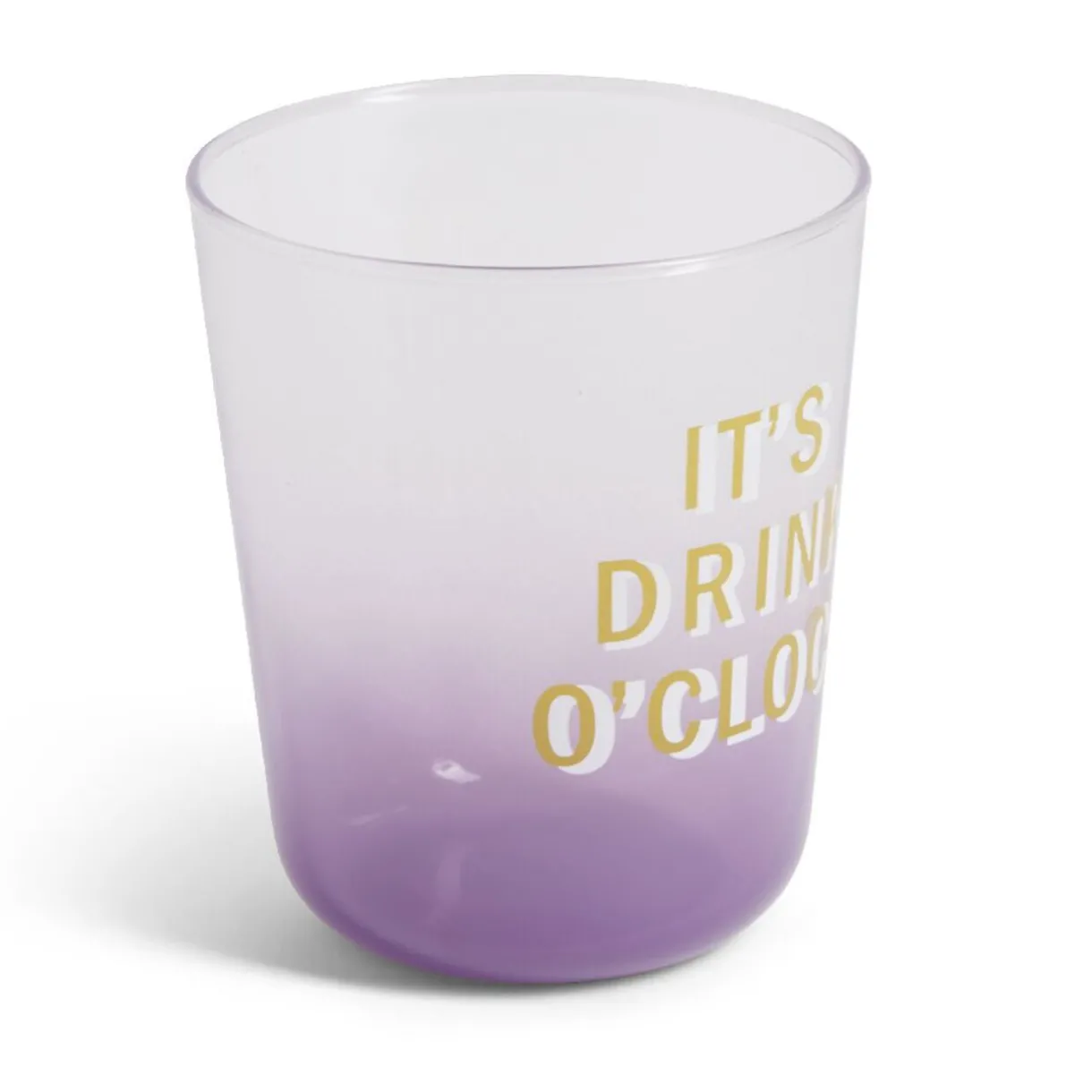 Gifi Verre coloré avec message 315ml Best