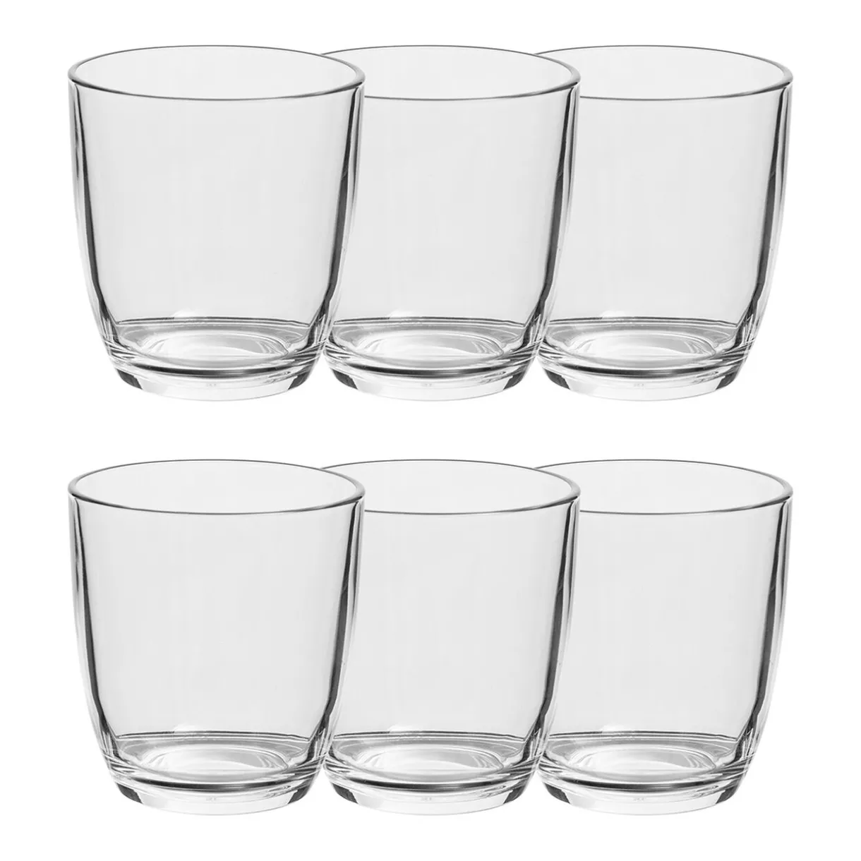 Gifi Verre gobelet transparent x 6