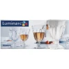 Gifi Verre haut à pied transparent haut Luminarc x3 Clearance