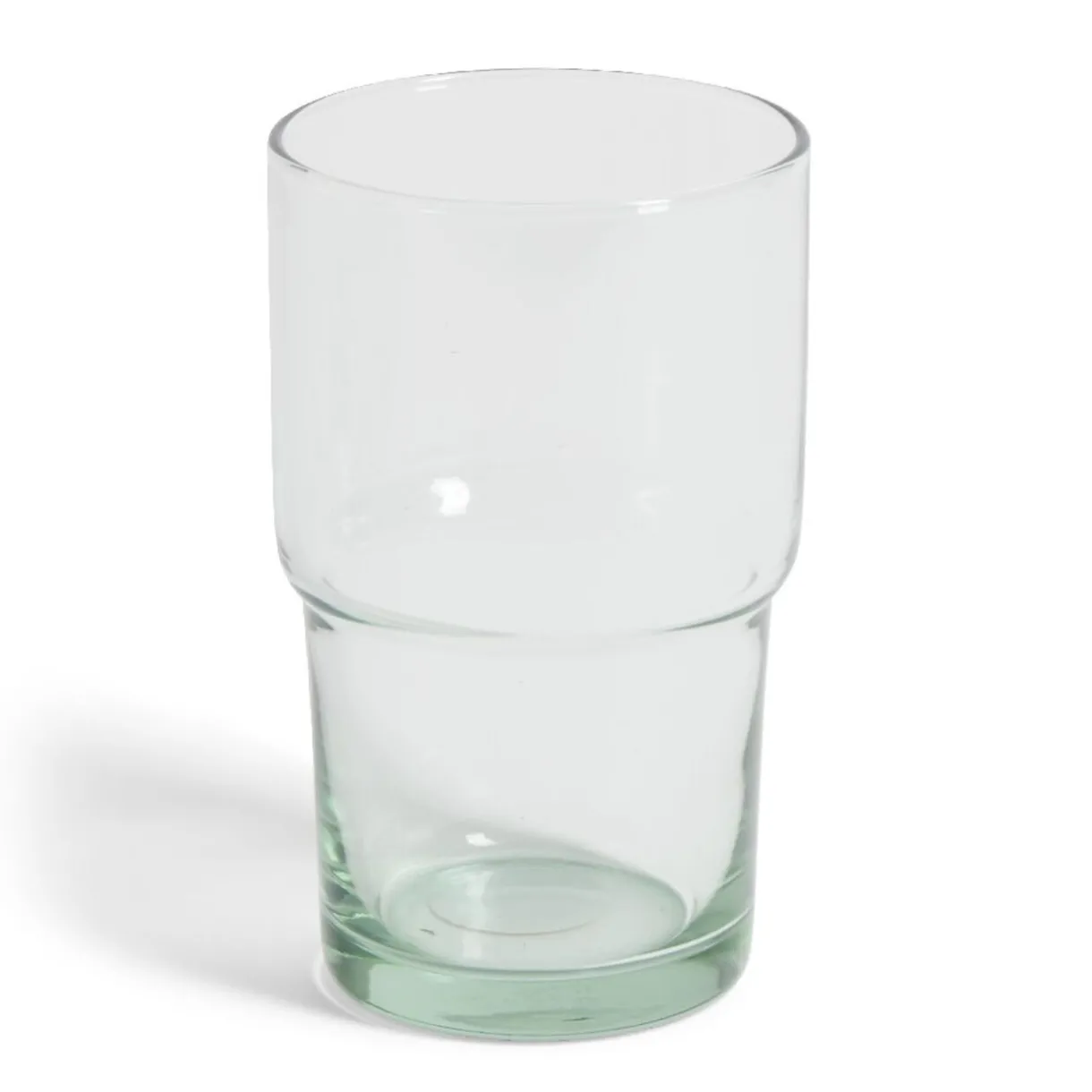 Gifi Verre haut 44cl en verre recyclé transparent Ø7,7xH13cm Discount