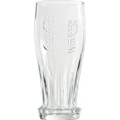 Gifi Verre haut Coca-Cola Caps design bouteille à l'envers transparent 35cl