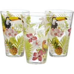 Gifi Verre haut Nadia Jungle x 3