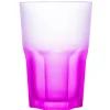 Gifi Verre Luminarc rose fluo