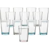 Gifi Verre x12 ver 20cl h9.9d6.8 mod fond coul