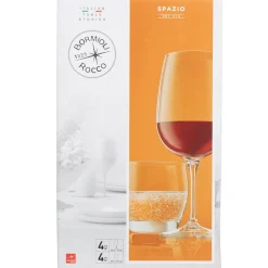 Gifi Verres à eau et vin Bormioli Rocco Spazio x8