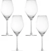 Gifi Verres à vin transparents 45 cl x4